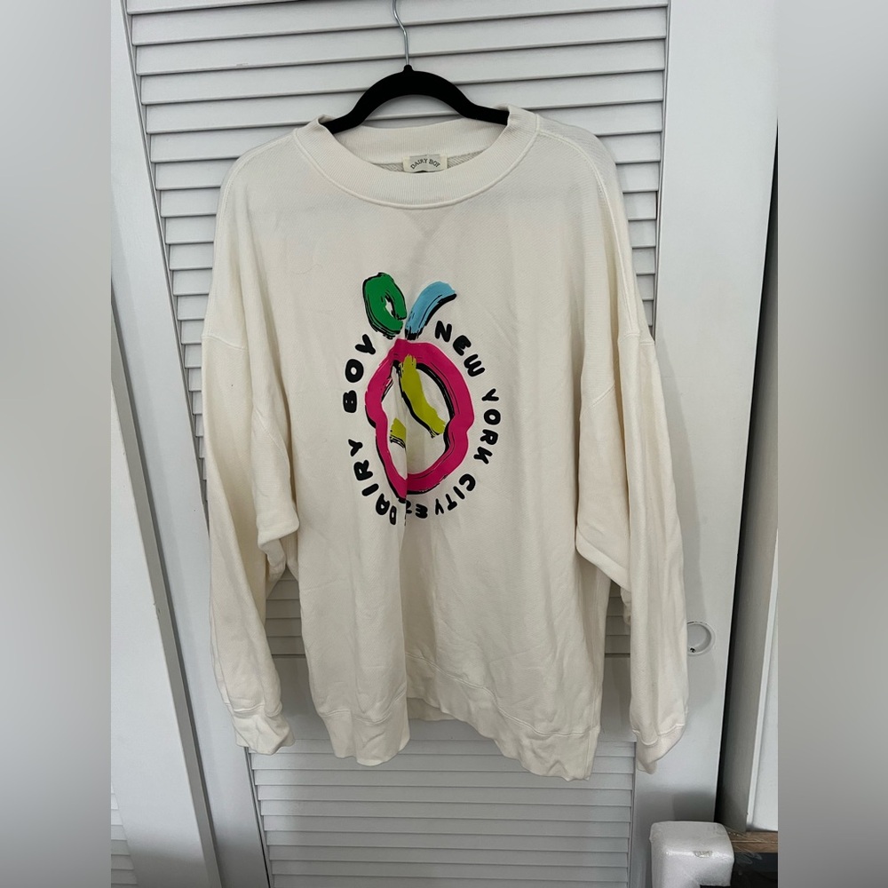 The Dairy Boy limited edition Nyc Tennis Crewneck
